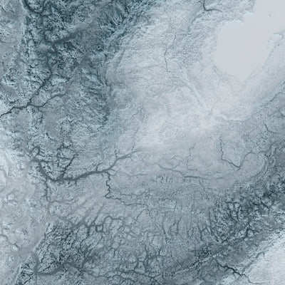 Mapa de Relieve Topográfico 3D de Michigan 