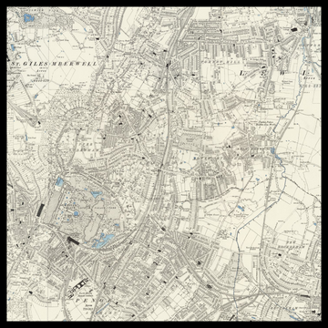 Una vecchia mappa dell&