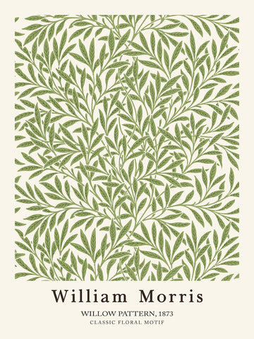 Patrón Willow de William Morris, 1873 