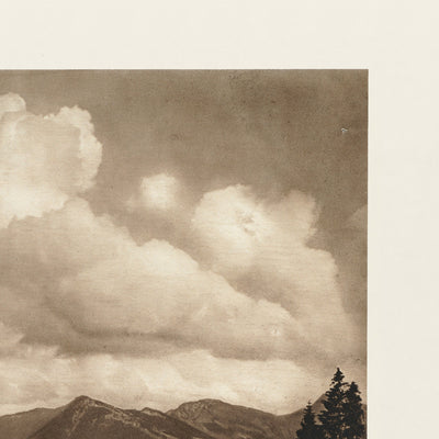 Kitzbühel Travel Poster: Schwarzsee, Tyrol by Georg Schedele