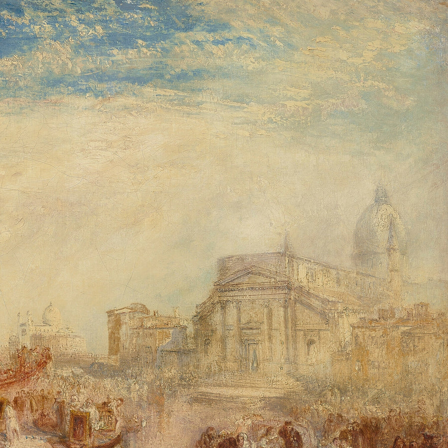 Deposito dei Tre Quadri di John Bellini nella Chiesa del Redentore, Venezia di Turner, 1841 