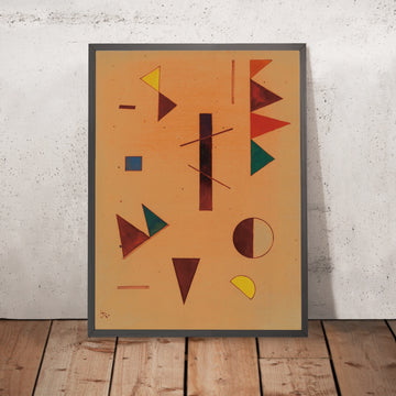 A framed image of 
