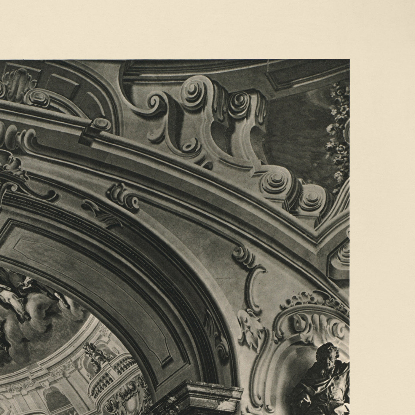 Styria Travel Poster: Library of the Abbey of Admont by Conrad Fankhauser