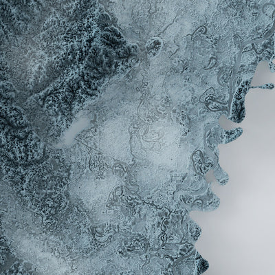 Topographische 3D-Reliefkarte von Louisiana 
