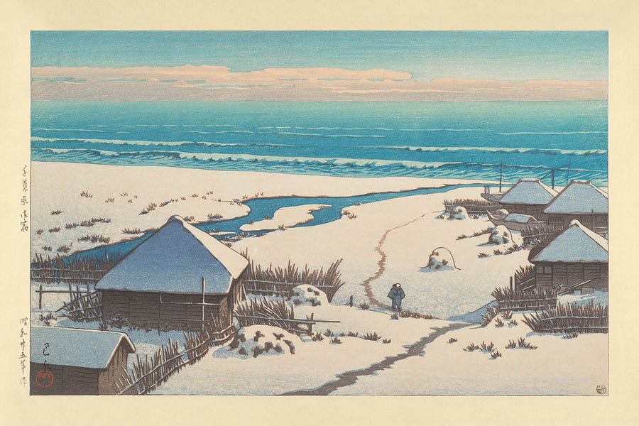 Onjuku, Chiba Prefecture by Hasui Kawase, 1935