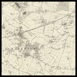 Carte ancienne personnalisée de Widnes 