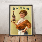 Balsam Vintage Drinks Advertising Poster by Gérard Portielje, 1911