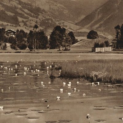 Kitzbühel Travel Poster: Schwarzsee, Tyrol by Georg Schedele