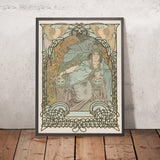 Ilsee, Princess of Tripoli by Alphonse Mucha, 1897