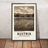 Póster de viaje de Kitzbühel: Schwarzsee, Tirol de Georg Schedele 