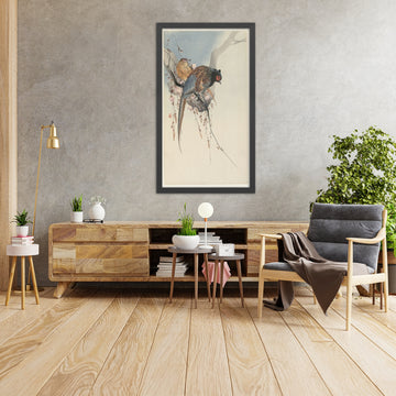 A framed image of 