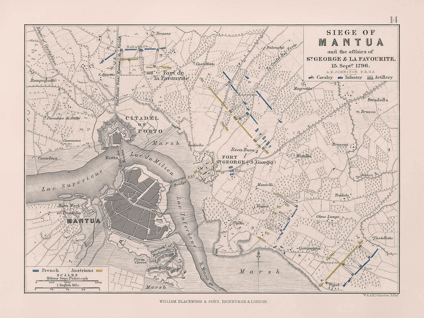 Siege of Mantua, 1796: French vs. Austrian Forces, Napoleonic War