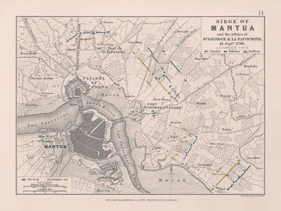 Siege of Mantua, 1796: French vs. Austrian Forces, Napoleonic War