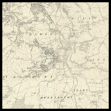 Mappa antica personalizzata di Oldbury 