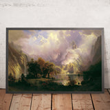 Rocky Mountain Landscape by Albert Bierstadt, 1870