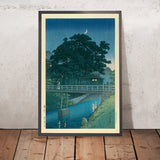 Puente Takinogawa de Hasui Kawase, 1935 