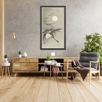A framed image of 