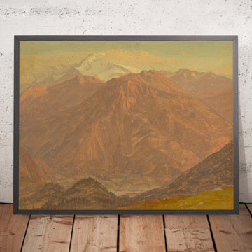 A framed image of 