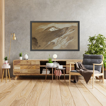 A framed image of 