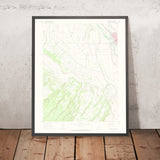 Old Map of Montrose, Colorado by USGS, 1962 – Uncompahgre River, Black Canyon & San Juan Mountains