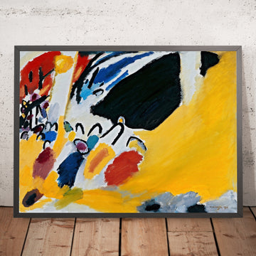 A framed image of 