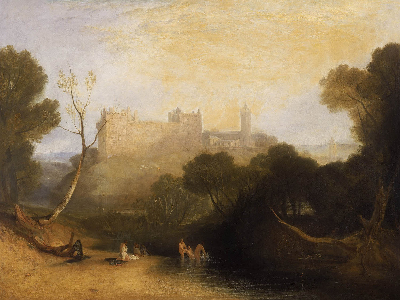 Linlithgow Palace by Turner, 1806