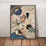 Opposing Accords by Wassily Kandinsky, 1924