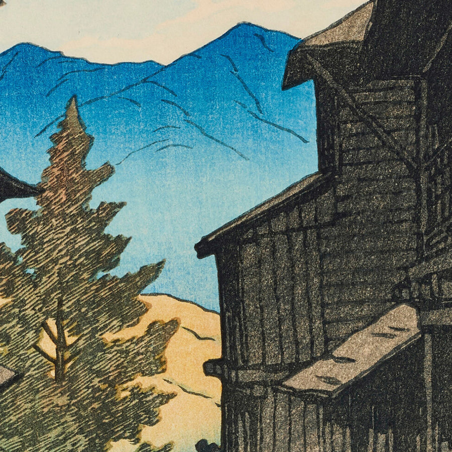 Autumn in Arayu, Shoibara by Hasui Kawase 1935