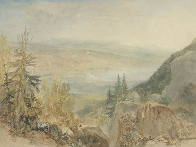 View of Farnley Hall in Yorkshire by Turner, 1808