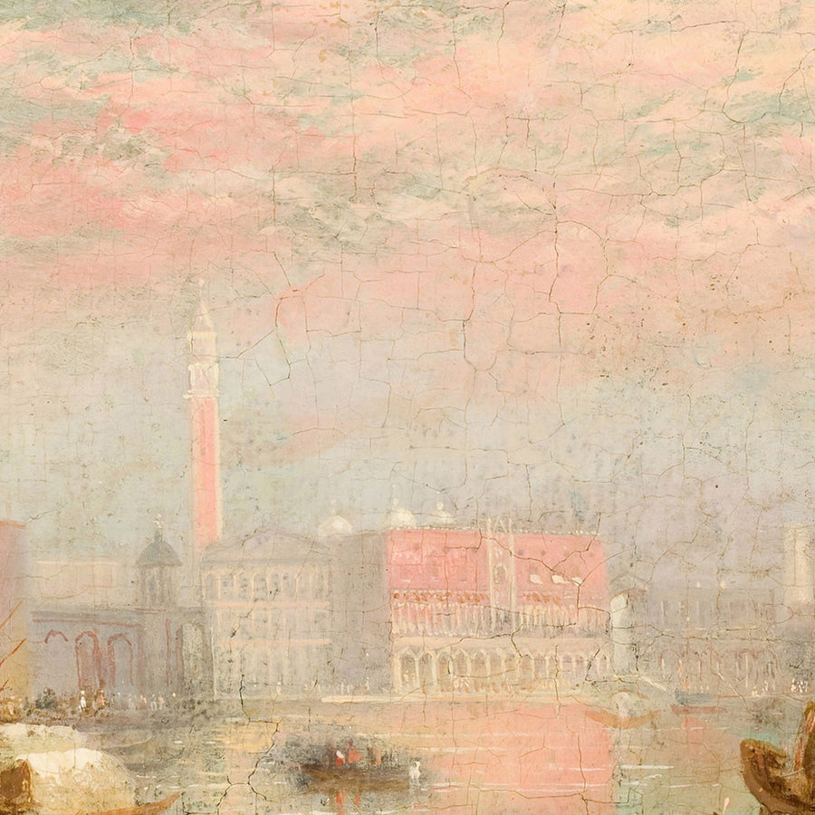 Paisaje marino de Venecia por Turner, 1800 