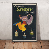 Severy Vintage Advocaat Liqueur Poster, 1925