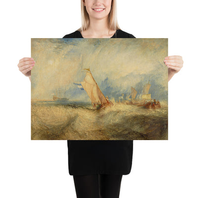 Van Tromp, Going About to Please His Masters by Turner, 1844