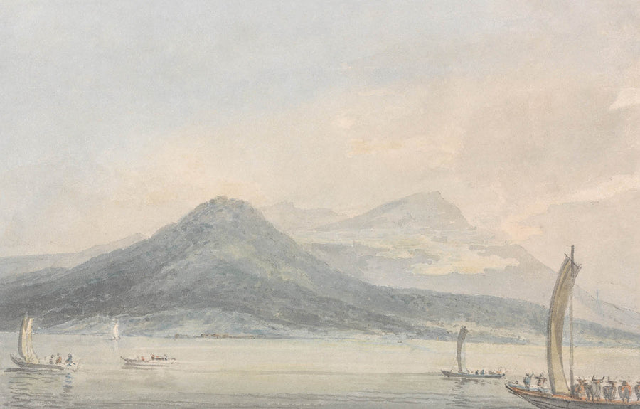 From the Isola Borromena Lago by Turner, 1795