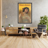 Elixir d’Anvers Vintage Liqueur Poster, 1900