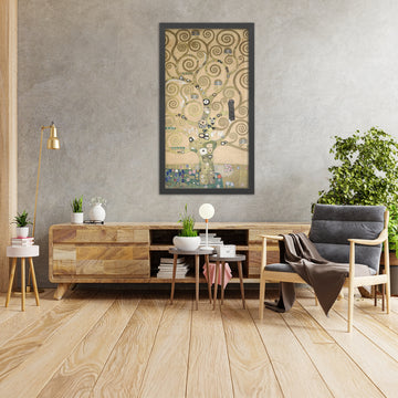 A framed image of 