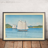 Inland Sea von Hasui Kawase, 1952 