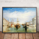 Venise, depuis le porche de la Madonna della Salute par Turner, 1835 