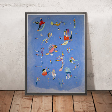 A framed image of 