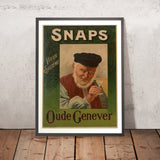 Snaps Vintage Genever Poster, 1911