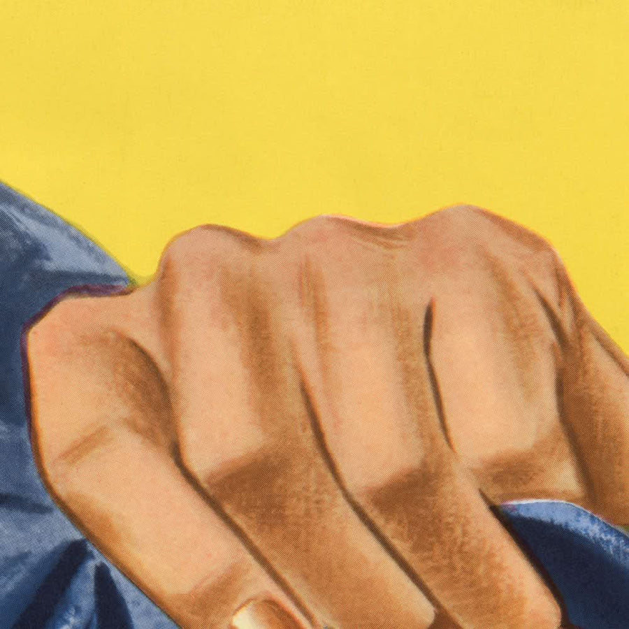 ¡Nosotros podemos hacerlo! por J. Howard Miller, 1943: Rosie la remachadora 