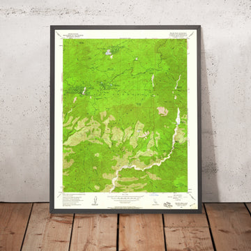 Old Map of Green Valley Lake, California by USGS, 1953 – Lake Arrowhead, Big Bear Lake & San Bernardino National Forest