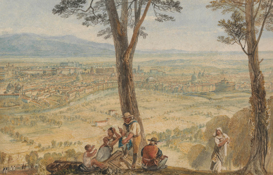 Rom von Monte Mario von Turner, 1818 