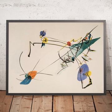 A framed image of 