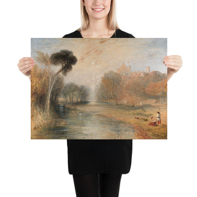 Schloss Rosenau, Coburg by Turner, 1841