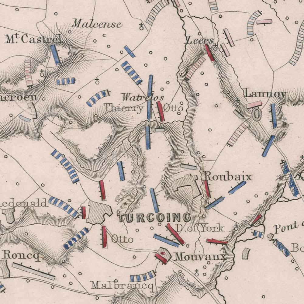 Battles of Turcoing & Tournay, 18 & 22 May 1794: French Revolutionary War