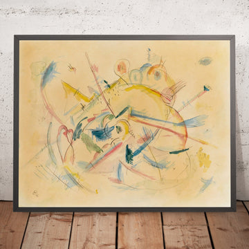 A framed image of 