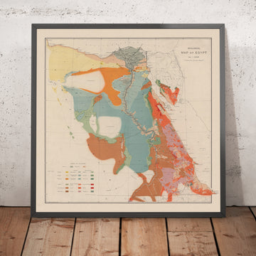 Mappa Geologica Antica dell&