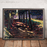 Parc of Saint-Cloud, Shaded Path by Wassily Kandinsky, 1906
