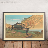 Kawarahata en Gunma por Hasui Kawase 1935 