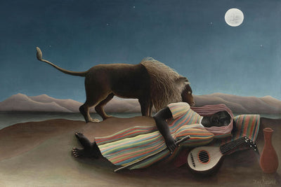 The Sleeping Gypsy by Henri Rousseau, 1897